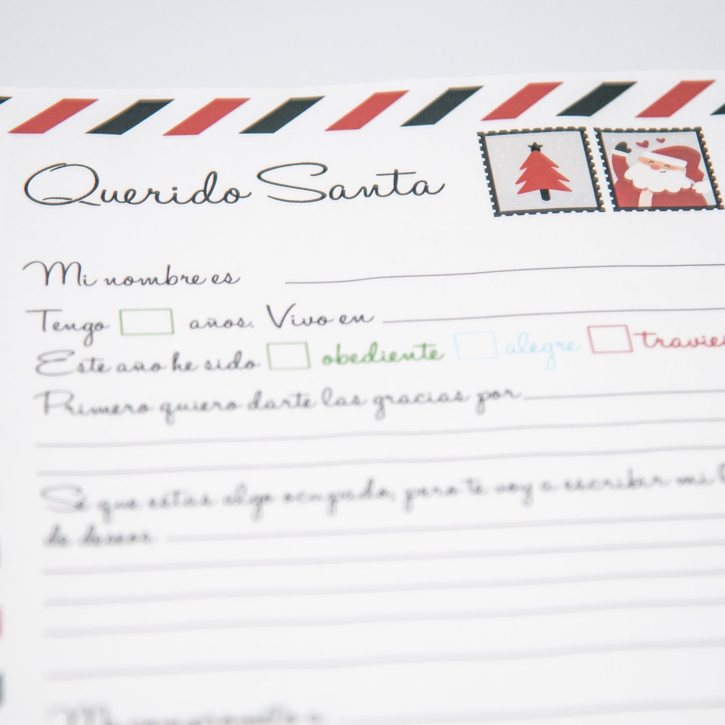 Carta para Santa